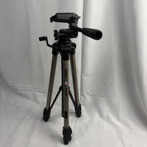 Velbon S-4000 Tripod with PH-156Q Pan-Tilt Head and Quick Release Plate, Used
